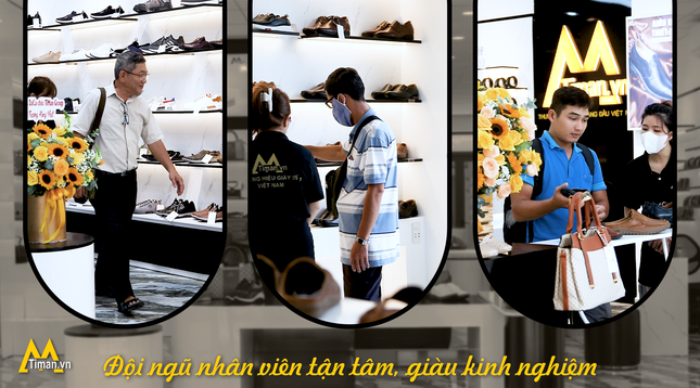 Dịch vụ chất lượng tại shop giày dép Timan