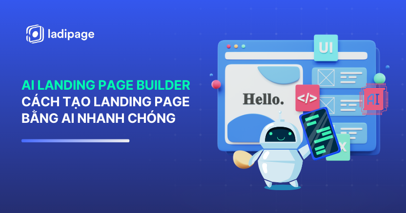 AI Landing page builder là gì?