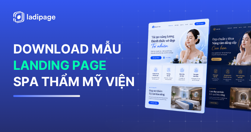 Download Mẫu Landing Page Spa Thẩm Mỹ Viện Đẹp, Chuyển Đổi Cao 2026