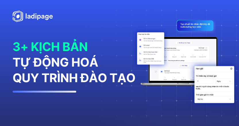 3+ Kịch Bản Automation Tự Động Hoá Quy Trình Đào Tạo Hiệu Quả