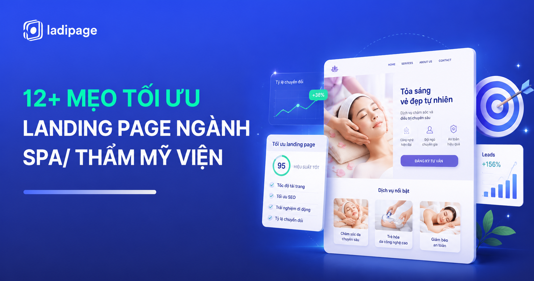12+ Mẹo Tối ưu Landing Page Spa Thẩm Mỹ Viện giúp X2 Tỷ Lệ Đặt Lịch