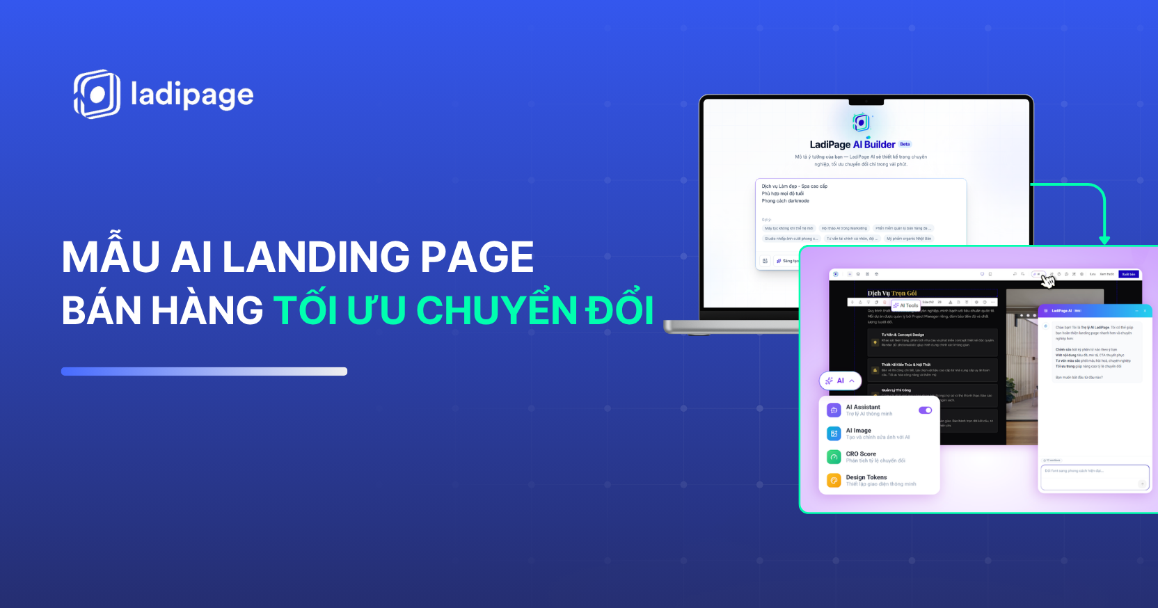 Mẫu AI Landing Page Bán Hàng: Template Tối Ưu Chuyển Đổi Bạn Có Thể Dùng Ngay