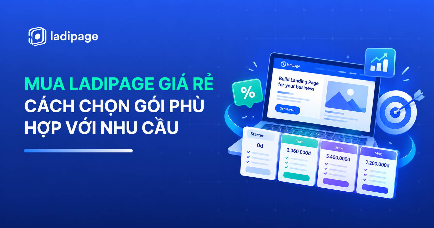 Mua LadiPage Giá Rẻ: Cách Chọn Gói Phù Hợp Với Nhu Cầu Của Bạn