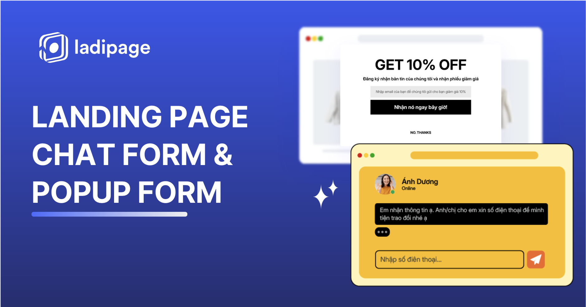 Landing Page Chat Form vs Popup Form: Đâu Là Cách Thu Thập Lead Hiệu Quả Hơn Cho Landing Page?