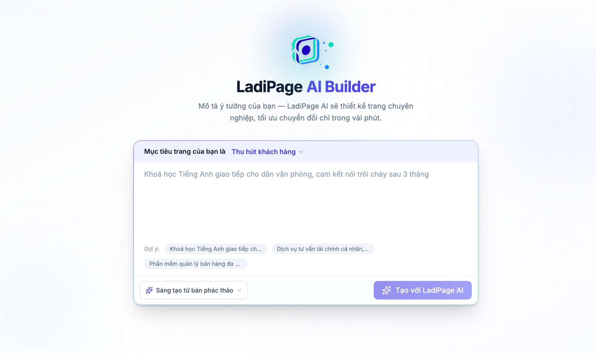 LadiPage AI Builder