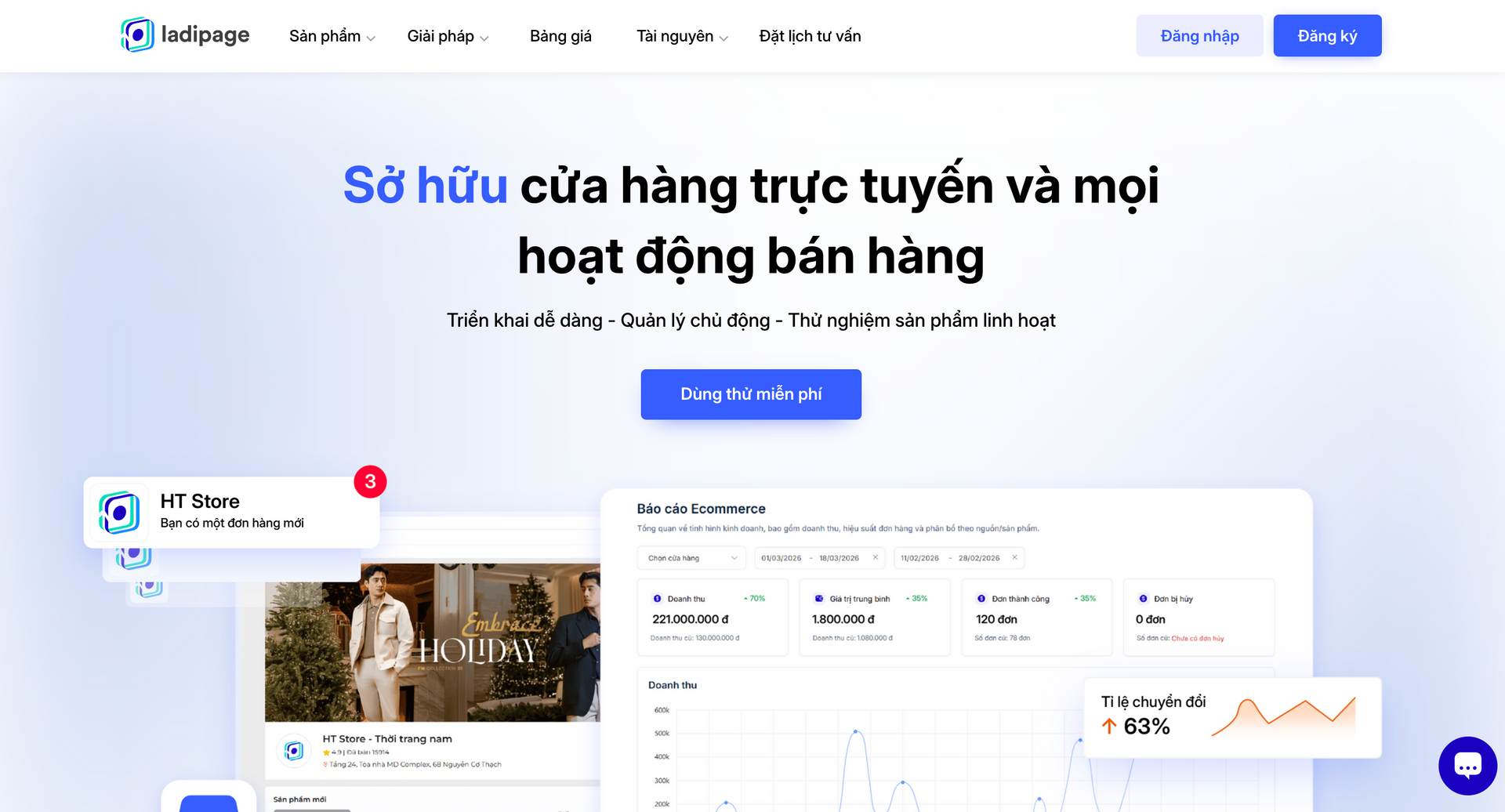 E-commerce Store – Tạo website bán hàng tích hợp thanh toán và vận chuyển E-commerce Store – Tạo website bán hàng tích hợp thanh toán và vận chuyển
