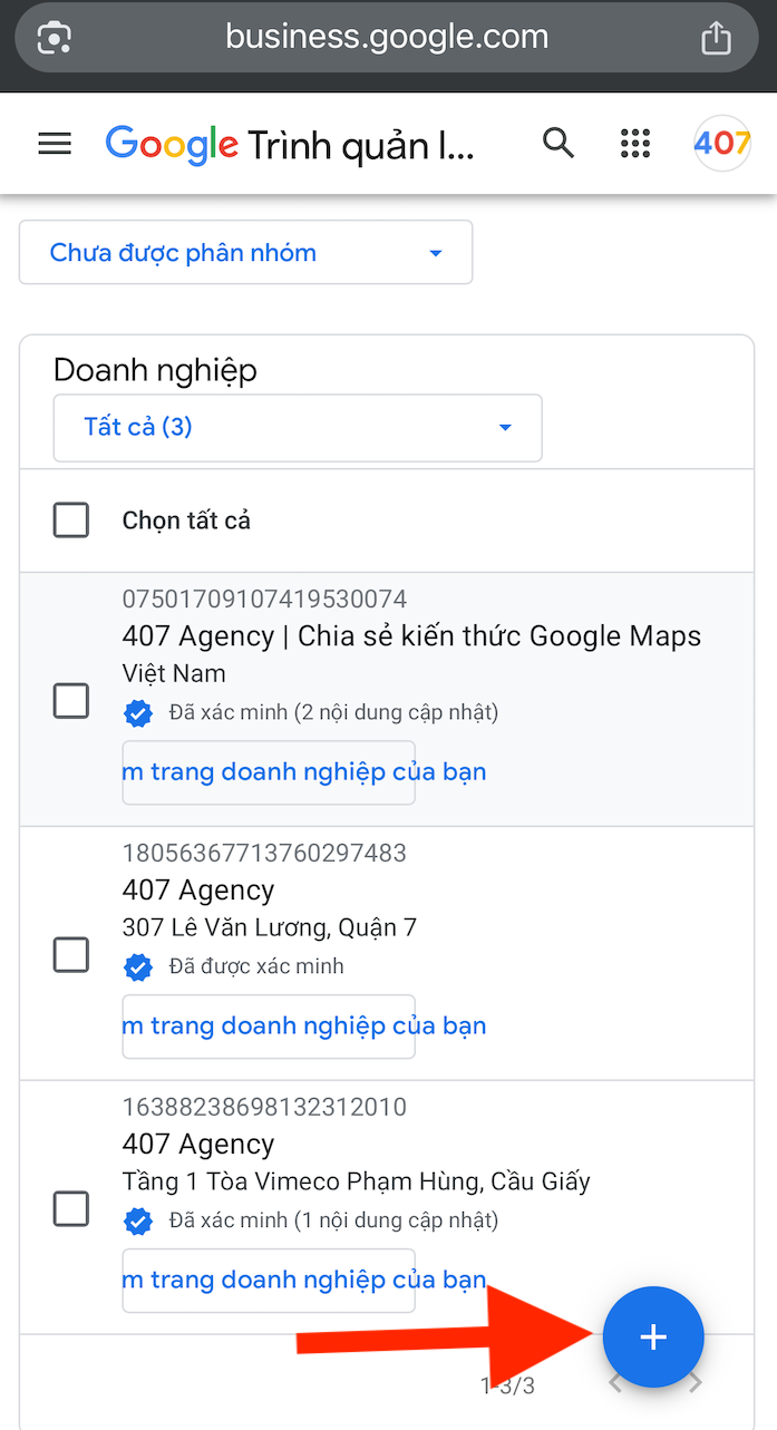  Share Quyền Quản L&yacute; Hồ sơ Doanh nghiệp Google Bằng Nh&oacute;m