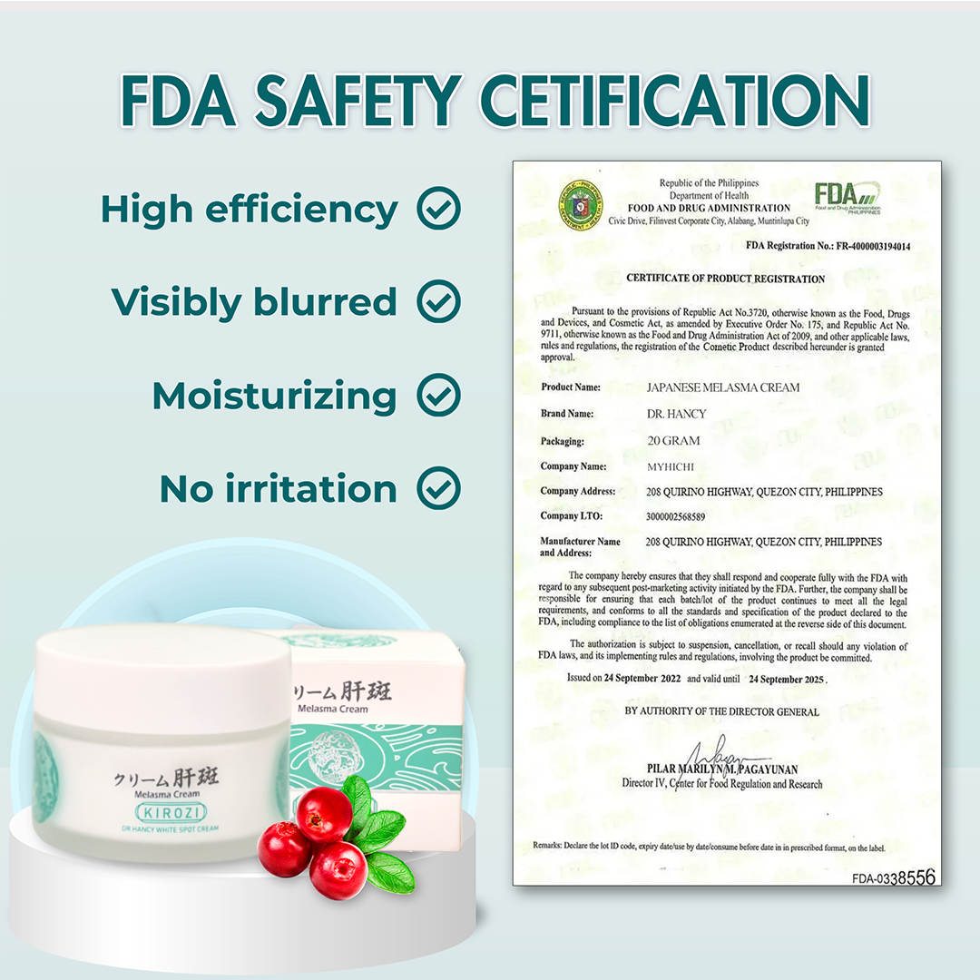 Japan melasma cream Kirozi Just Skin