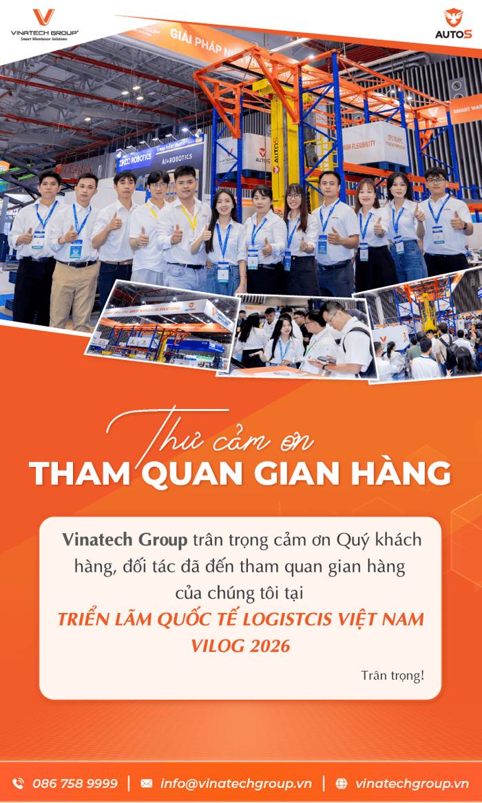 Thư cảm ơn tham quan gian hàng VILOG 2026