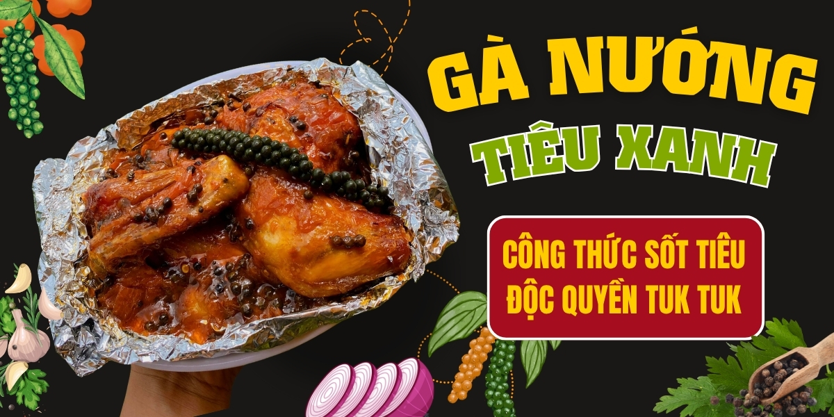 gà nướng tiêu xanh Sapa