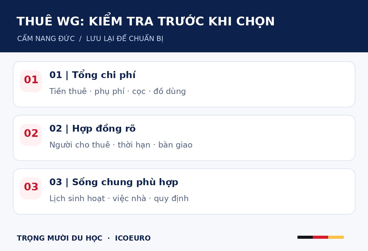 THUÊ WG: KIỂM TRA TRƯỚC KHI CHỌN