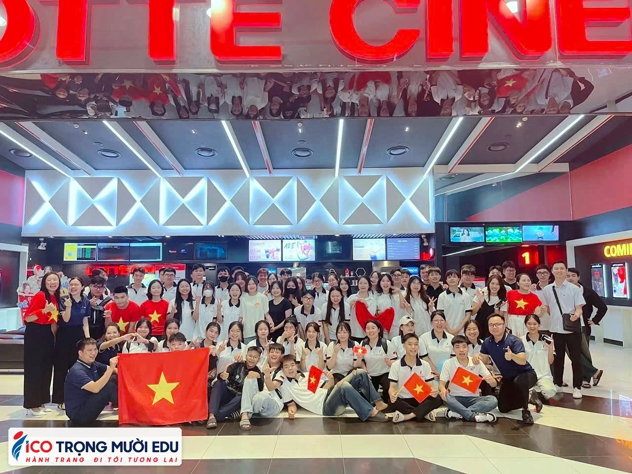 Hình ảnh hoạt động học viên tại Trọng Mười Edu/ICOEURO