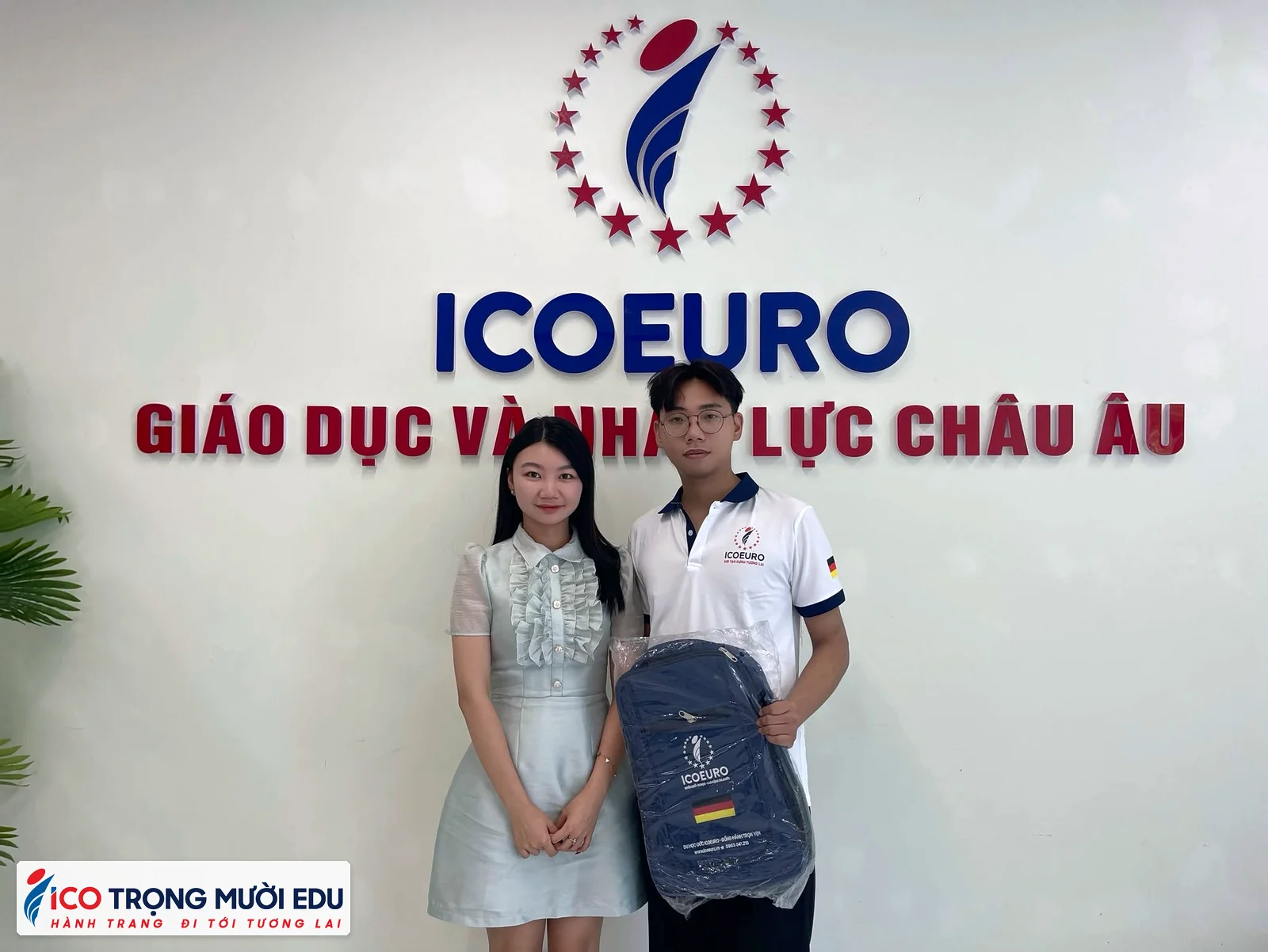 Hình ảnh lớp học và trung tâm Trọng Mười Edu/ICOEURO