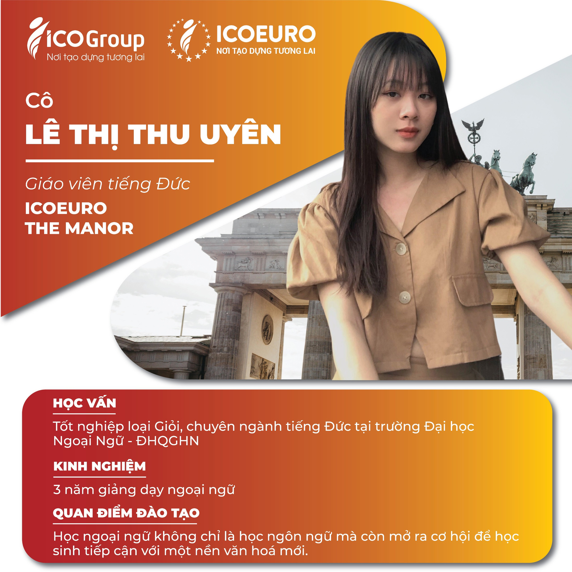 Hồ sơ gốc Cô Lê Thị Thu Uyên