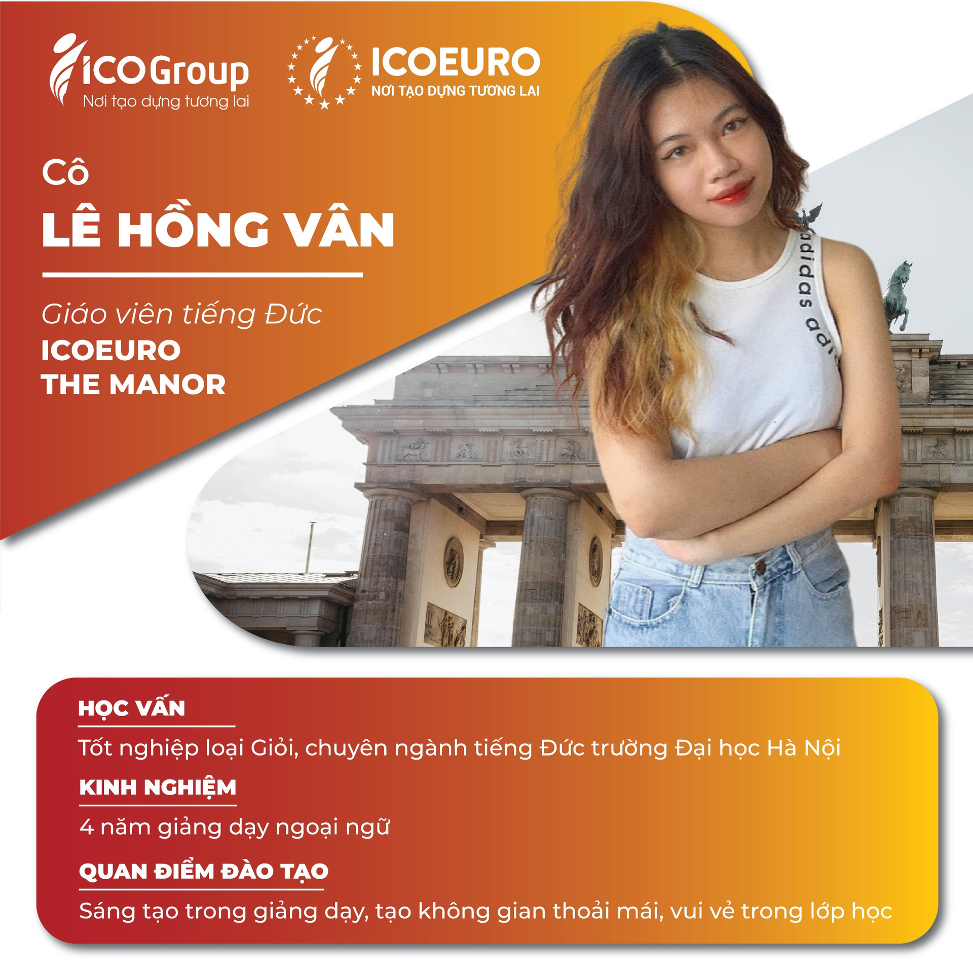 Hồ sơ gốc Cô Lê Hồng Vân