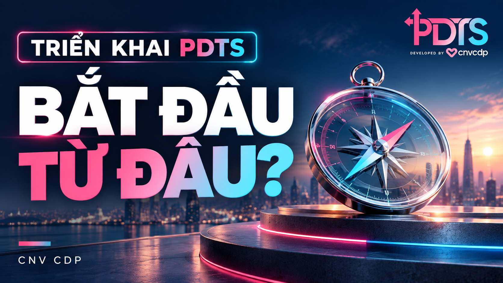 Ảnh bìa triển khai PDTS