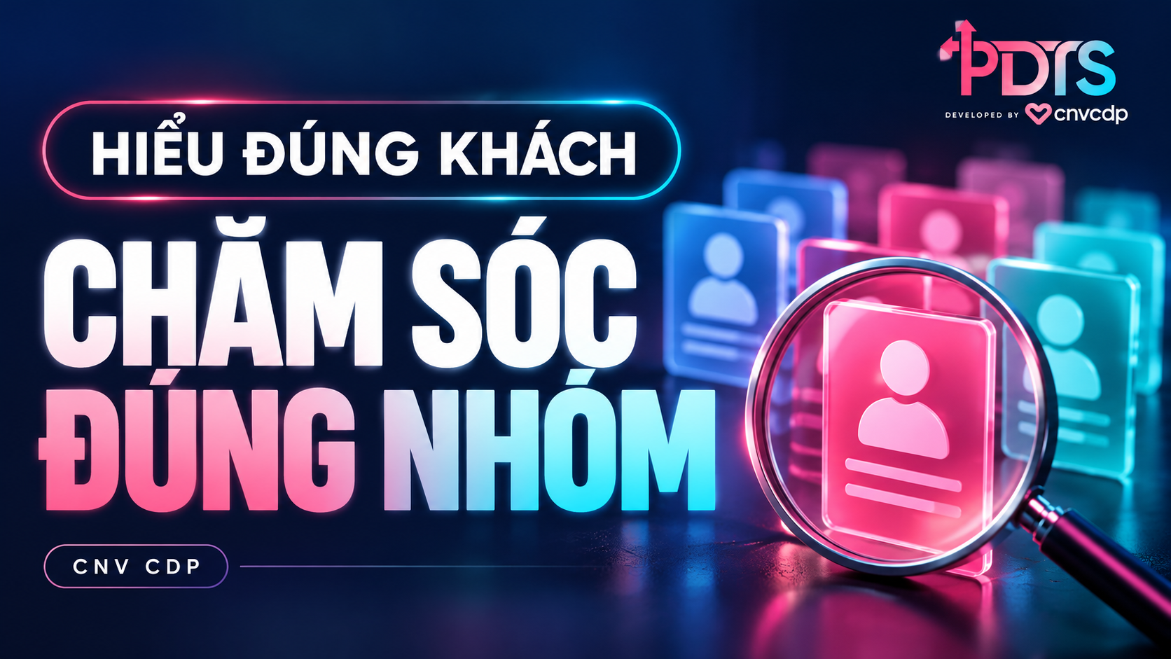 Ảnh bìa phân khúc RFM trong PDTS