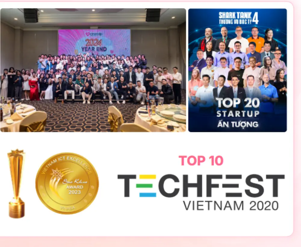 CNV CDP đạt các giải thưởng công nghệ: Sao Khuê 2023, TOP 20 Startup ấn tượng và TOP 10 Techfest Việt Nam 2020