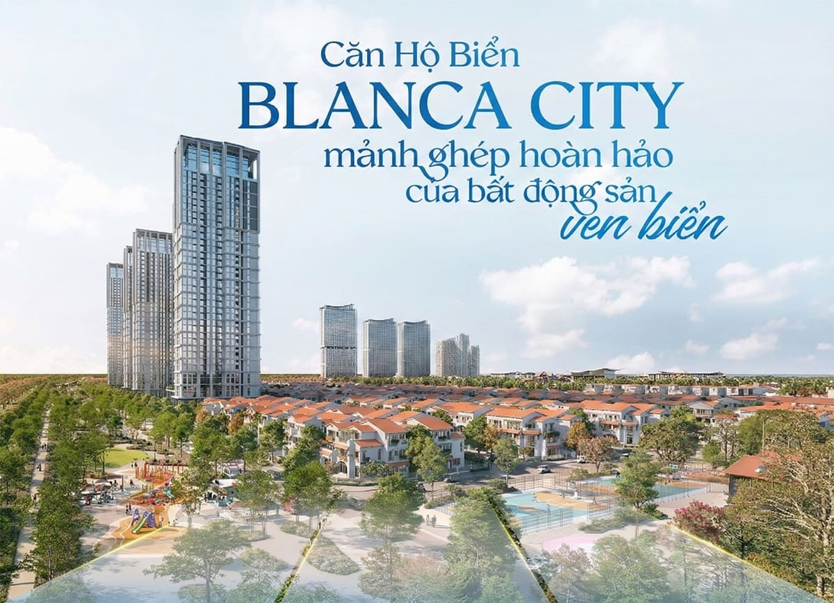 Thiết kế phối cảnh tháp đôi Beacon Tower Blanca City Vũng Tàu