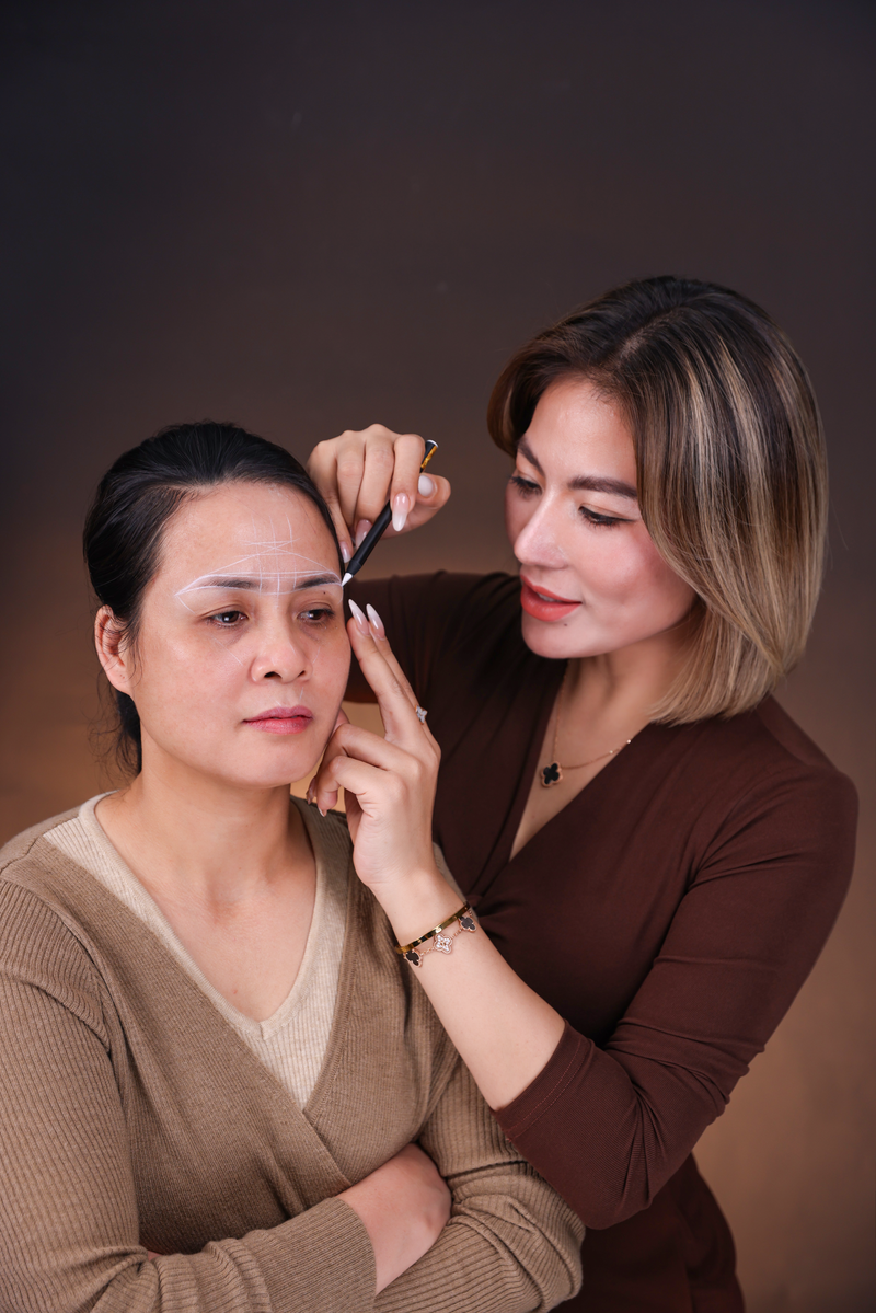 Quy trình sửa chân mày, môi, mí
