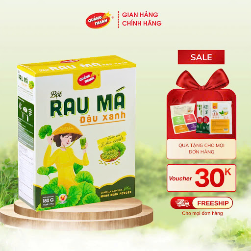 Bột Rau Má Đậu Xanh
