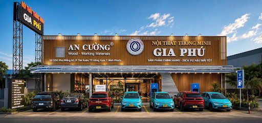 Showroom và siêu thị Nội Thất Thông Minh Gia Phú tại 550 Phú Riềng Đỏ Đồng Xoài