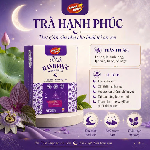 Trà Hạnh Phúc Thư Giãn Buổi Tối