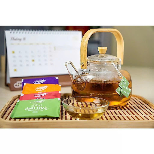 Tách trà Hạnh Phúc buổi tối