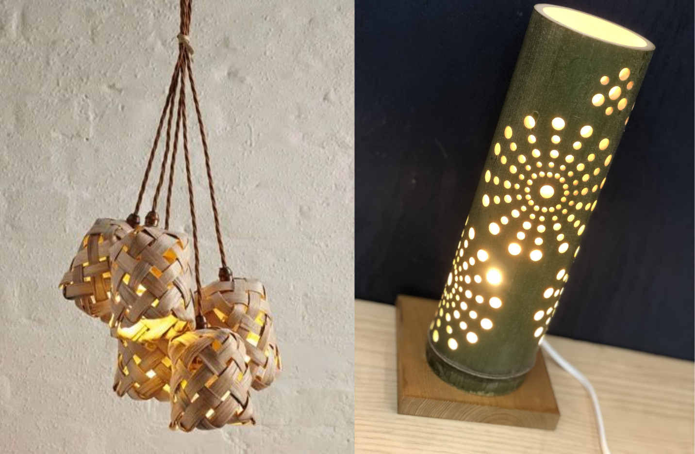 Bamboo Lamp