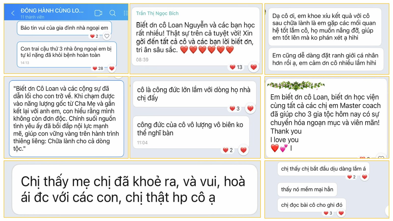 Cảm nhận học viên VSC Academy — chia sẻ trong nhóm Đồng hành cùng Loan Nguyễn