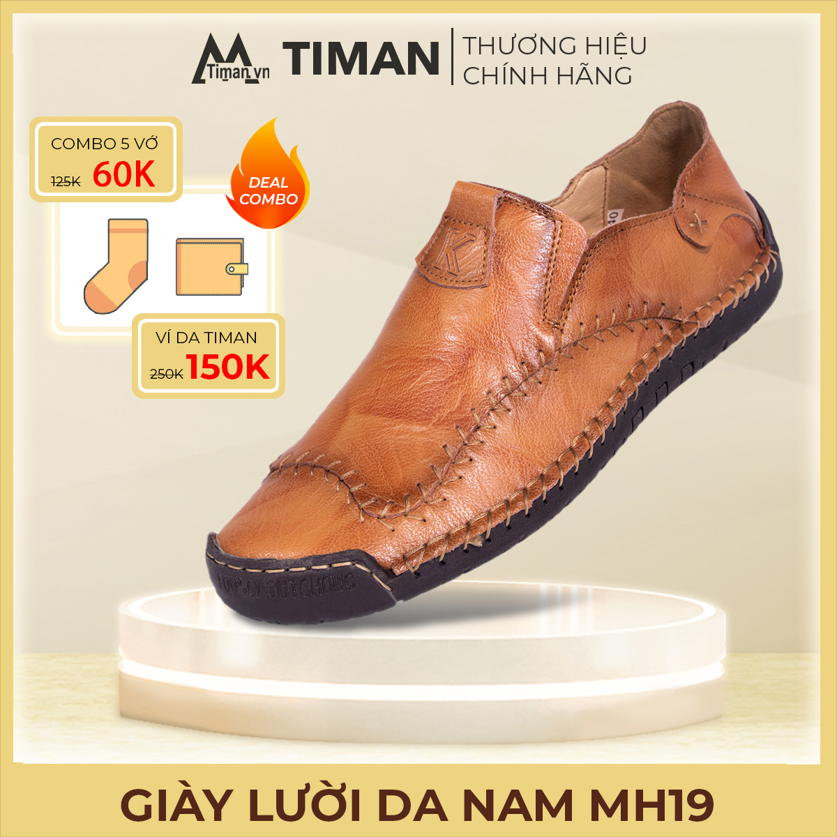 Giày Lười Nam MH19
