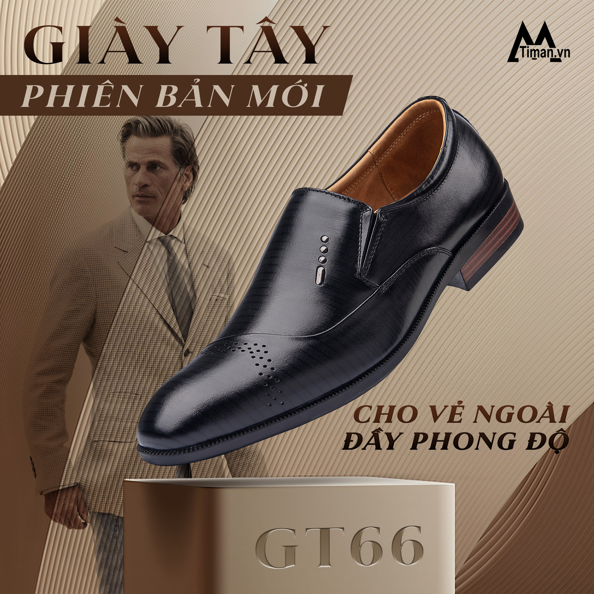 Giày Tây Nam GT66