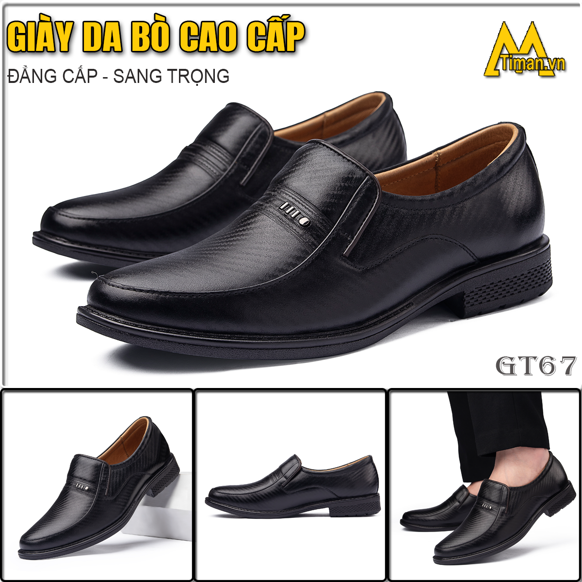 Giày tây nam GT67