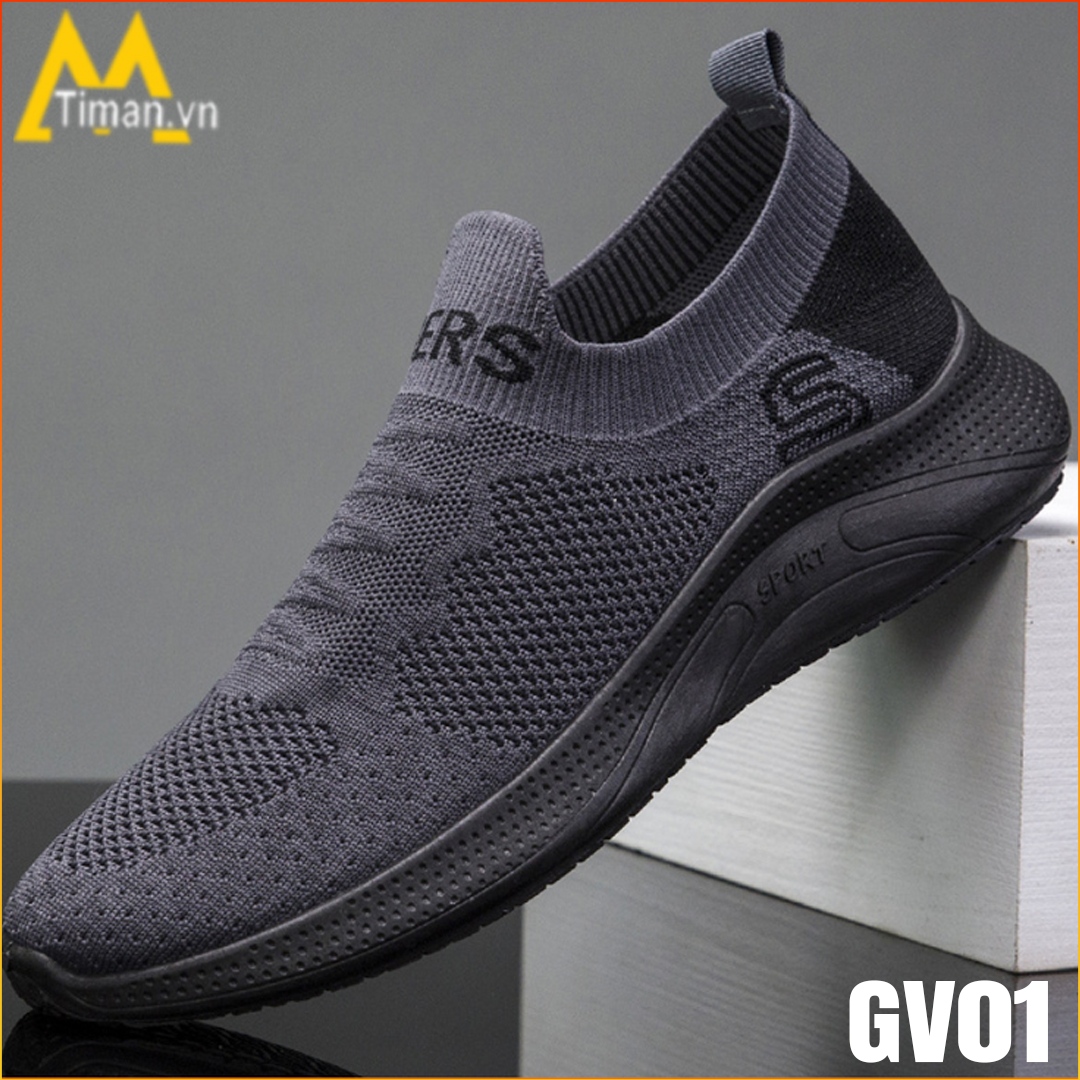 Giày lười nam vải cao cấp GV01