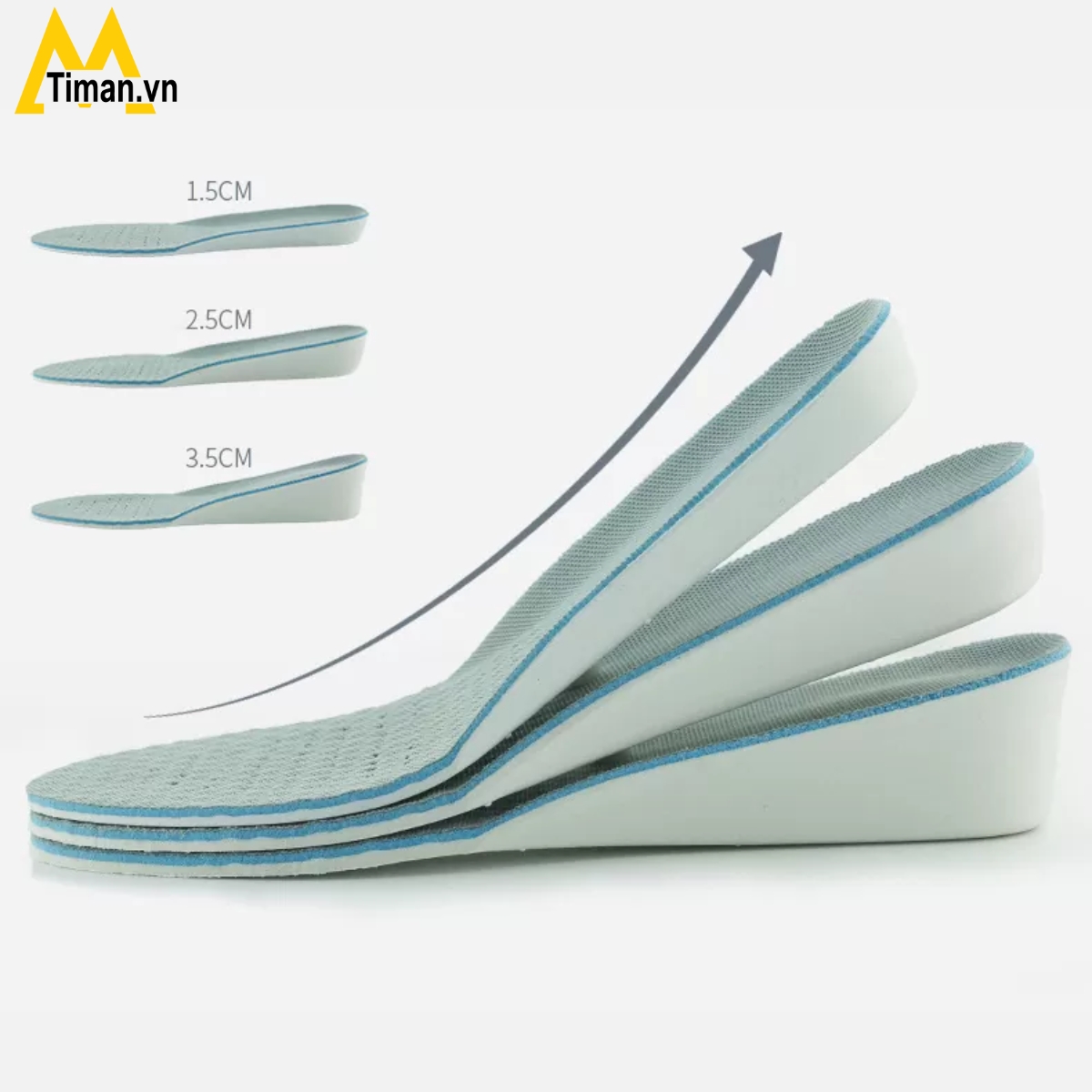 Miếng l&oacute;t gi&agrave;y tăng chiều cao nam 