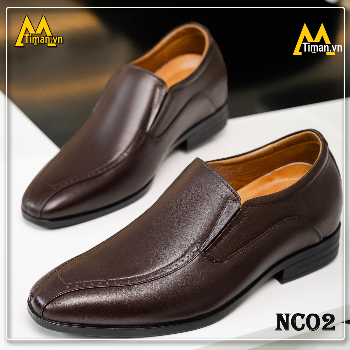 Giày tăng chiều cao nam NC02