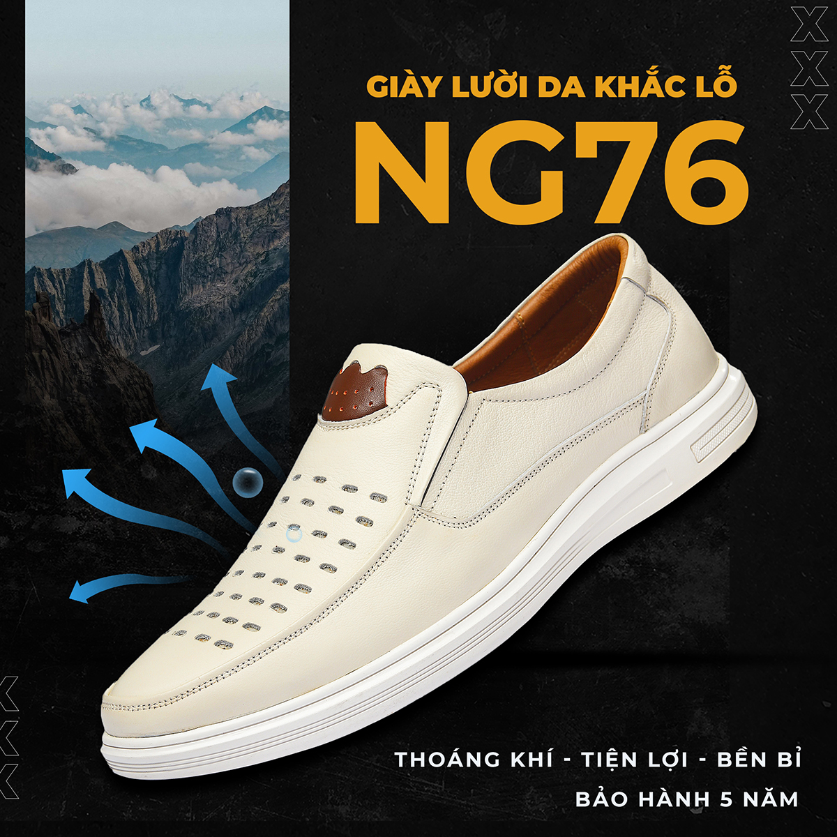 Giày Lười Nam NG76