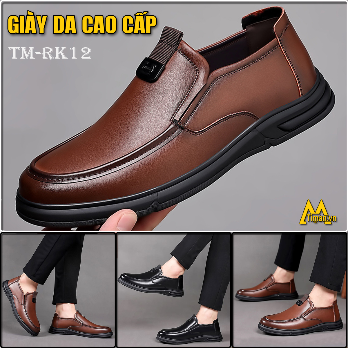 Giày lười nam TM-RK12