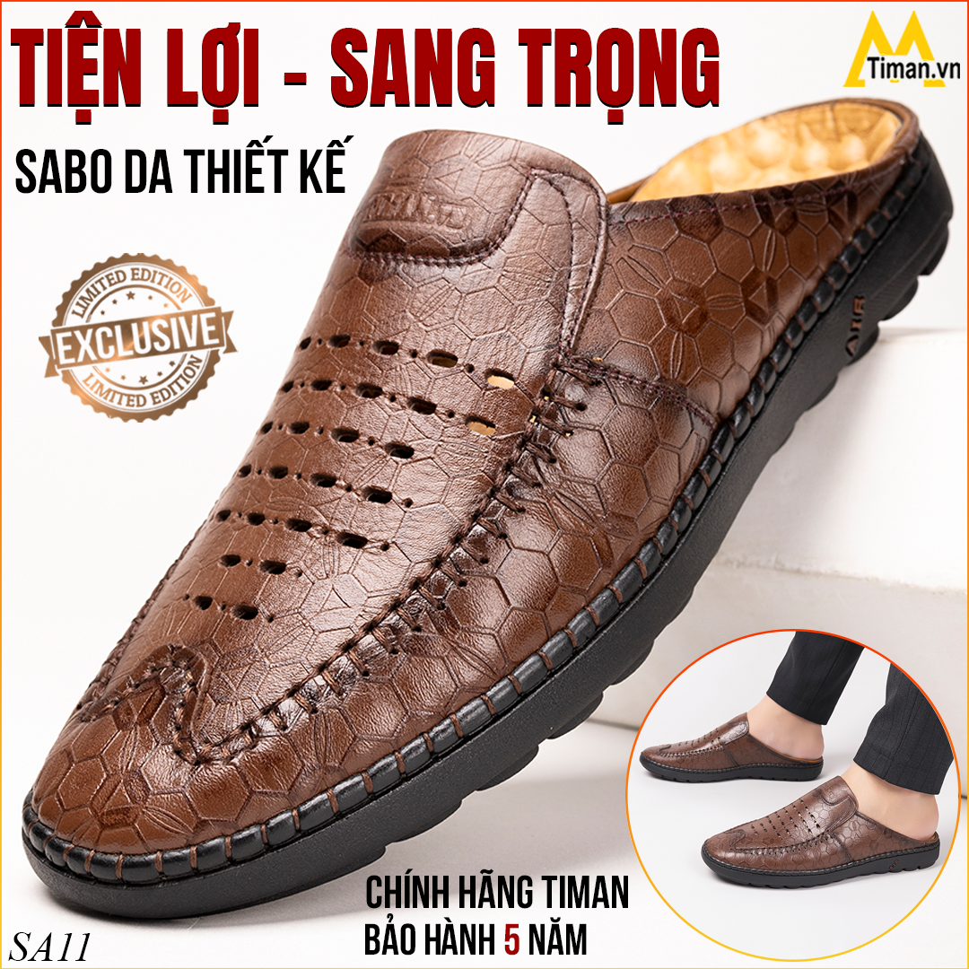 Giày Sục Nam Timan SA11