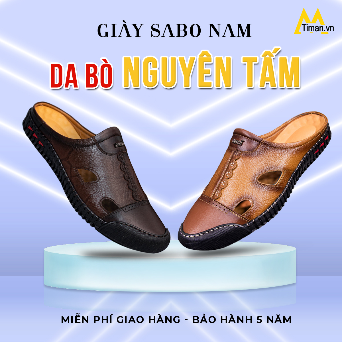 Giày sục nam SA18