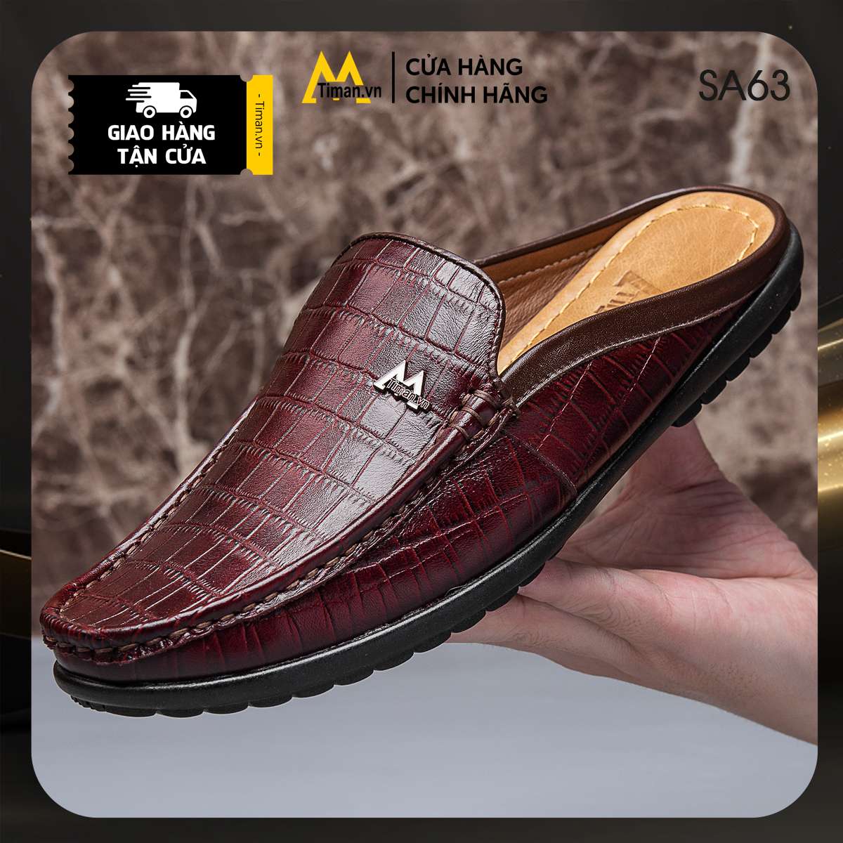 Giày Sục Nam SA63