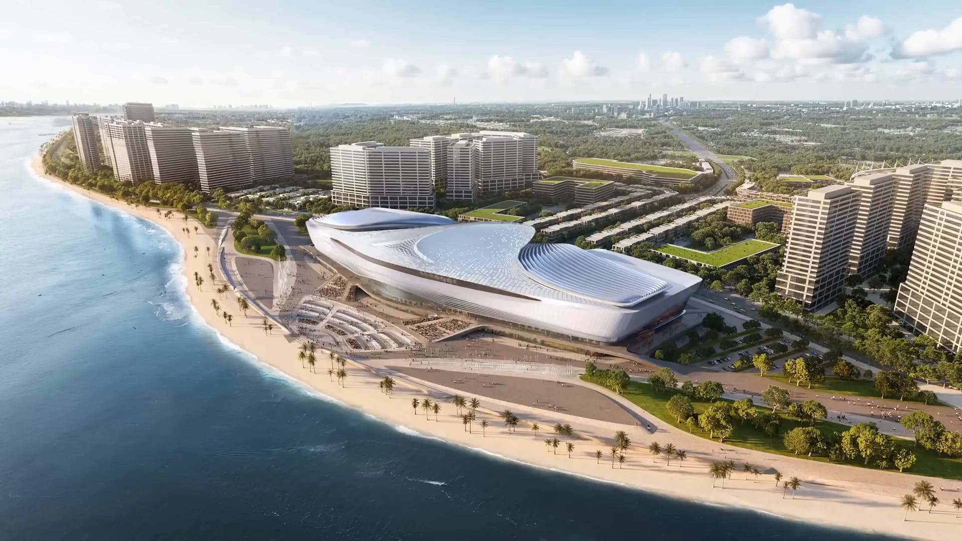 Nhà hát kiến trúc độc đáo bên biển