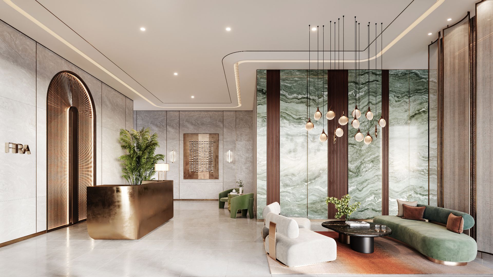 Sảnh Lounge sang trọng