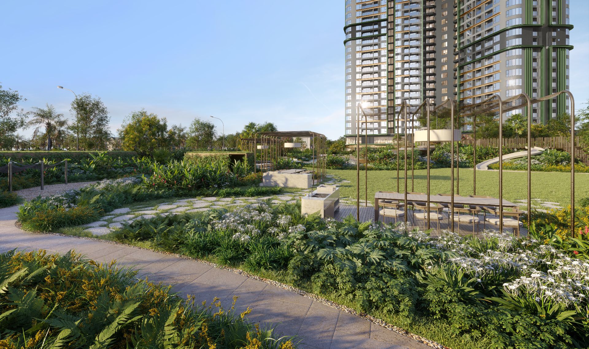 Tiện ích nội khu đa dạng