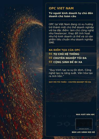 Bìa sau sách OPC Việt Nam