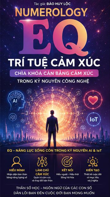 Bìa sách Numerology EQ – Trí tuệ cảm xúc