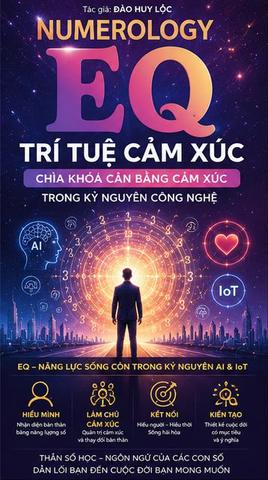Bìa sách Numerology EQ – Trí tuệ cảm xúc