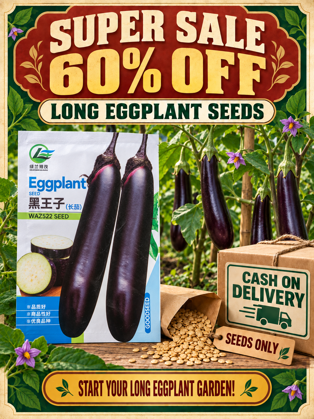 Long Eggplant Seeds