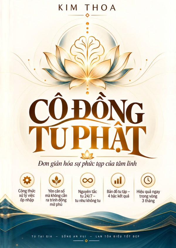 Bìa sách Cô Đồng Tu Phật