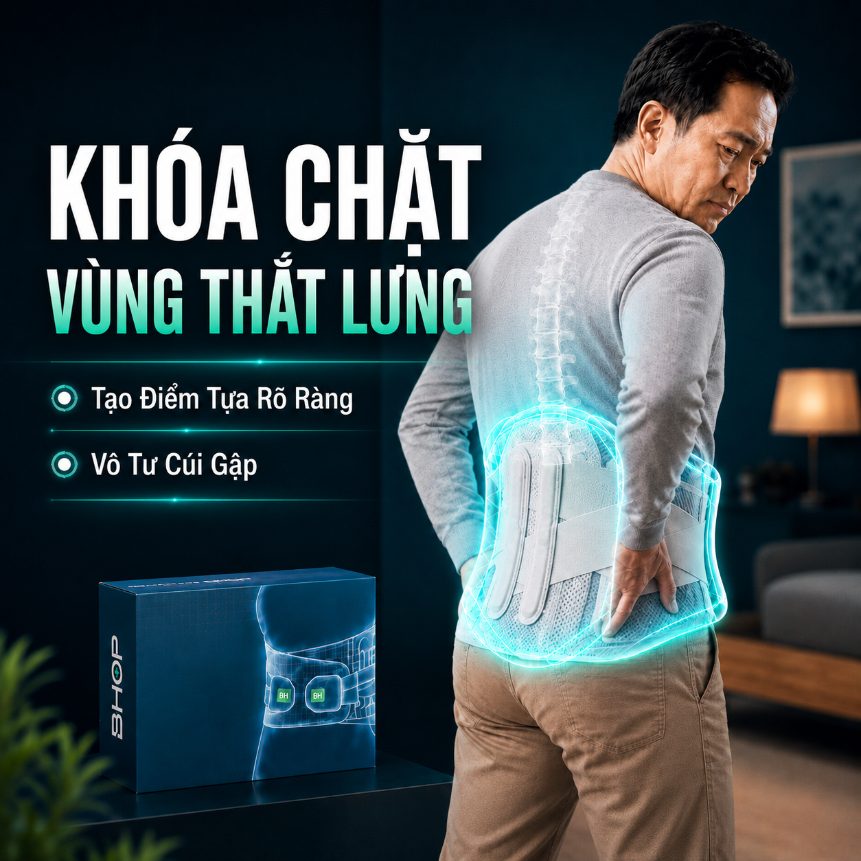 BHOP - Đai nẹp cột sống y tế